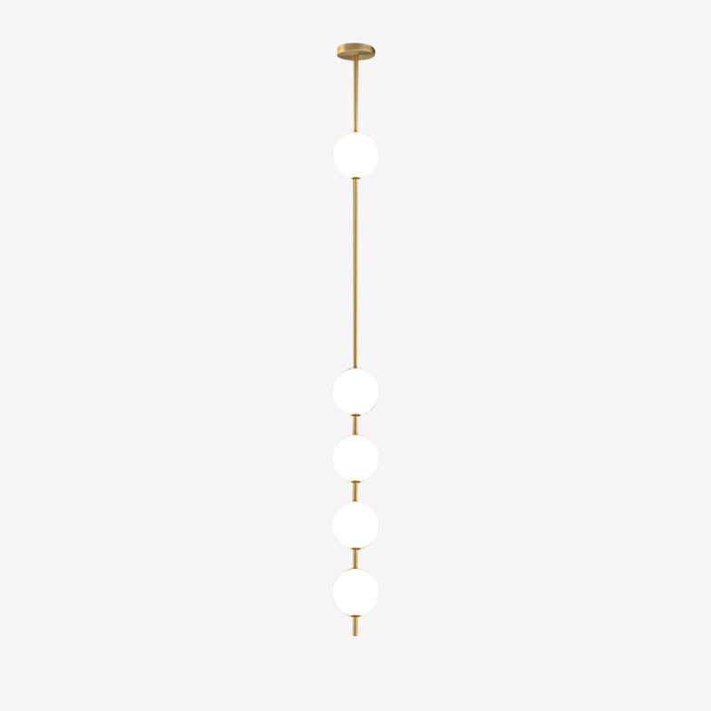 Halo Moderne Minimalistische Messing Pendelleuchte-Letslighting