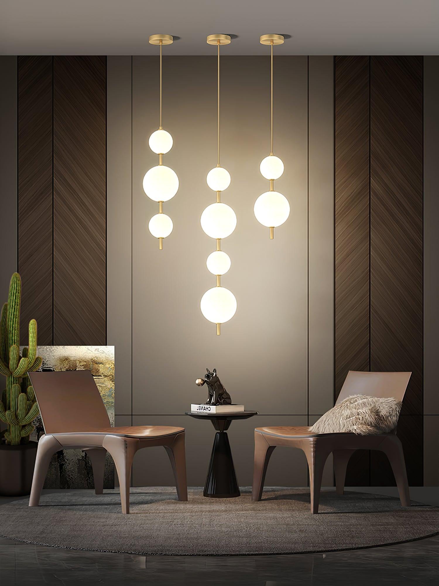 Vertical Globe Pendant Lamp - Blowlighting