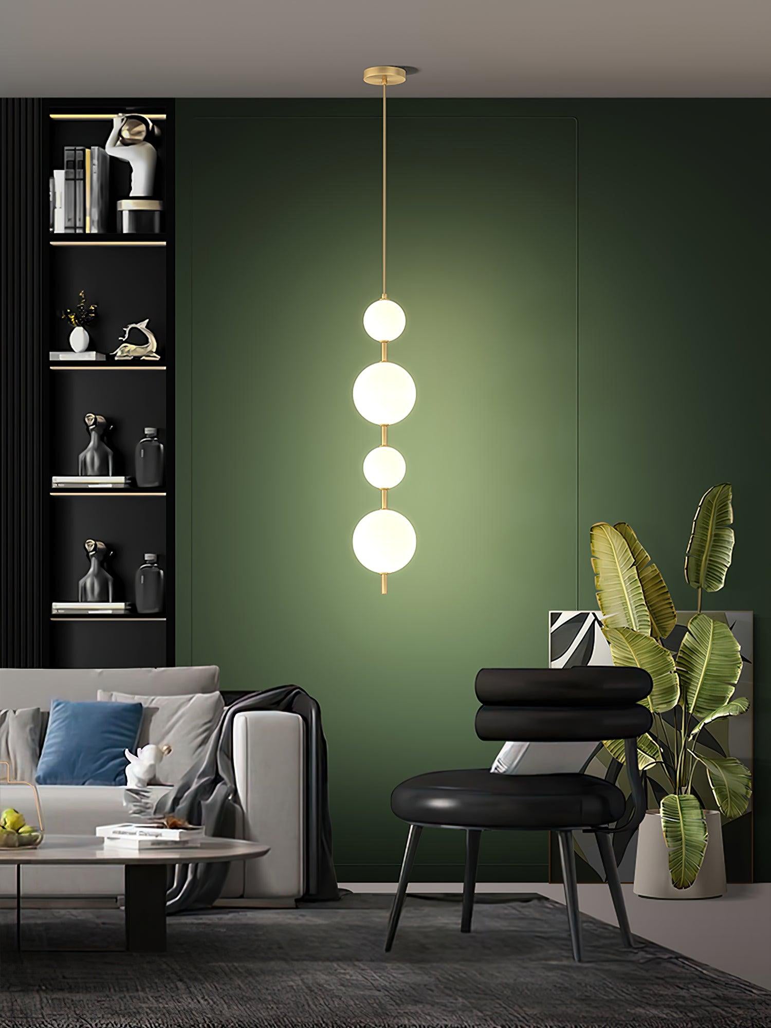Vertical Globe Pendant Lamp - Blowlighting