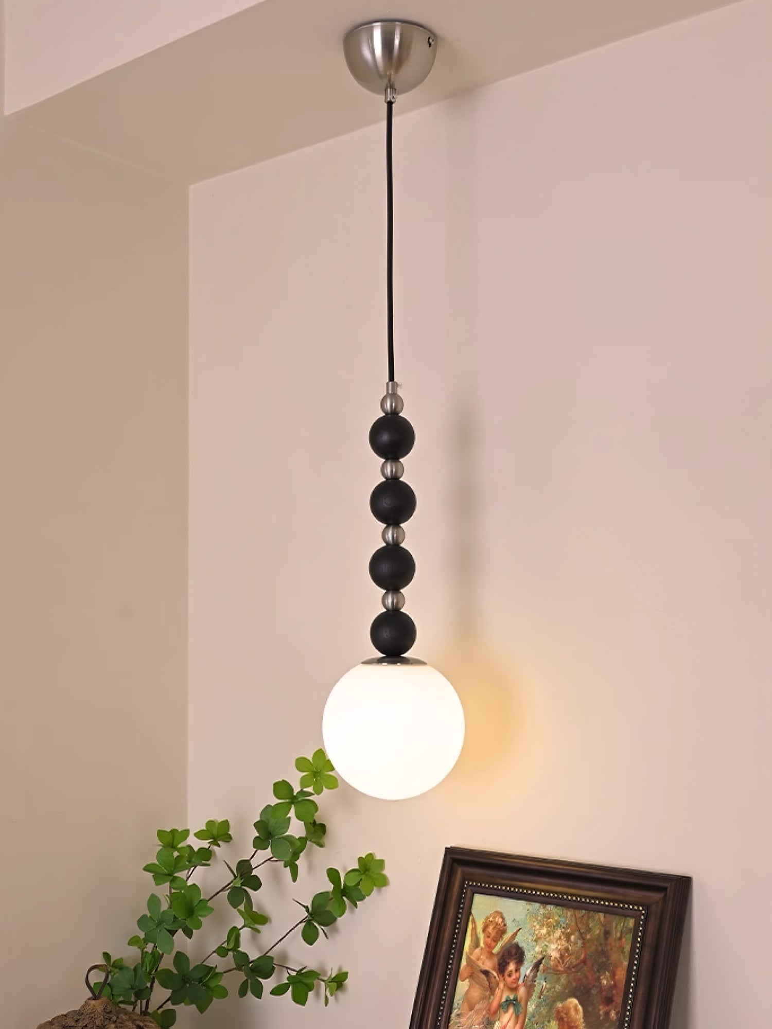 Golie Minimalistisch Holz Pendelleuchte Lampe-Letslighting