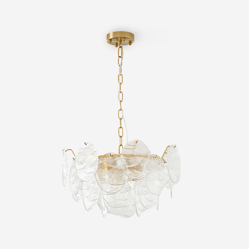 Leaf Vintage Glass Chandelier - Blowlighting