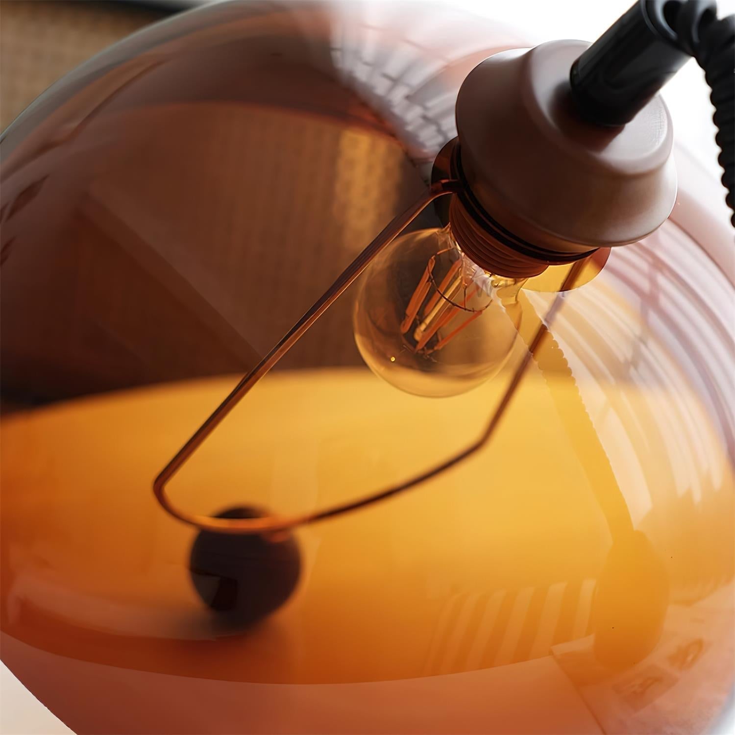 Orlena Pendelleuchte Retro Glas-Letslighting