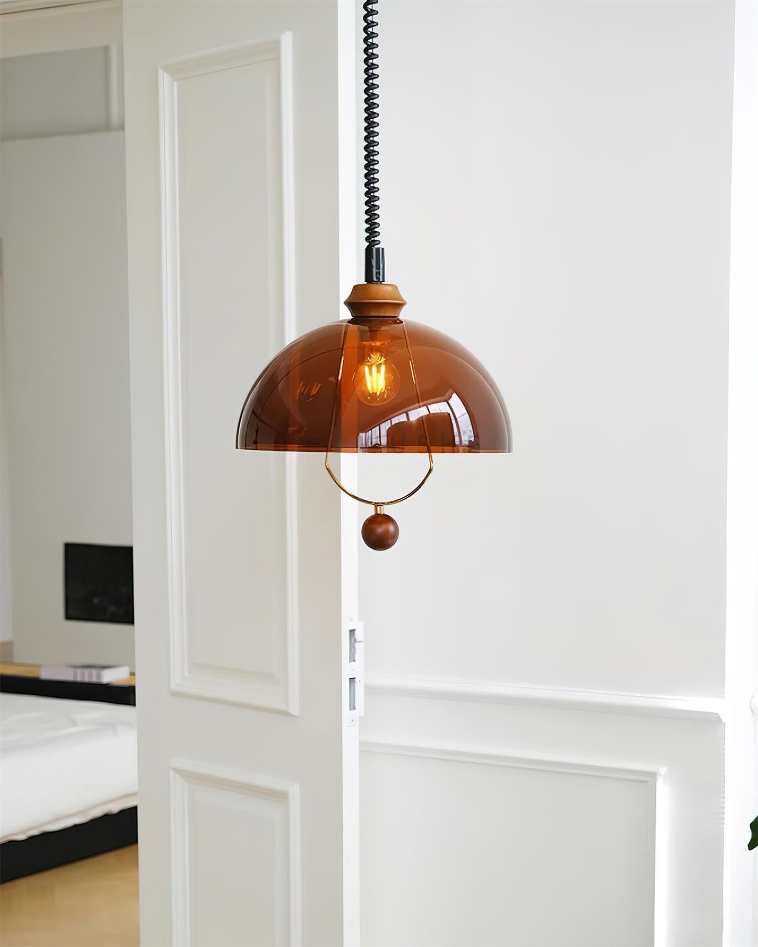 Orlena Pendelleuchte Retro Glas-Letslighting