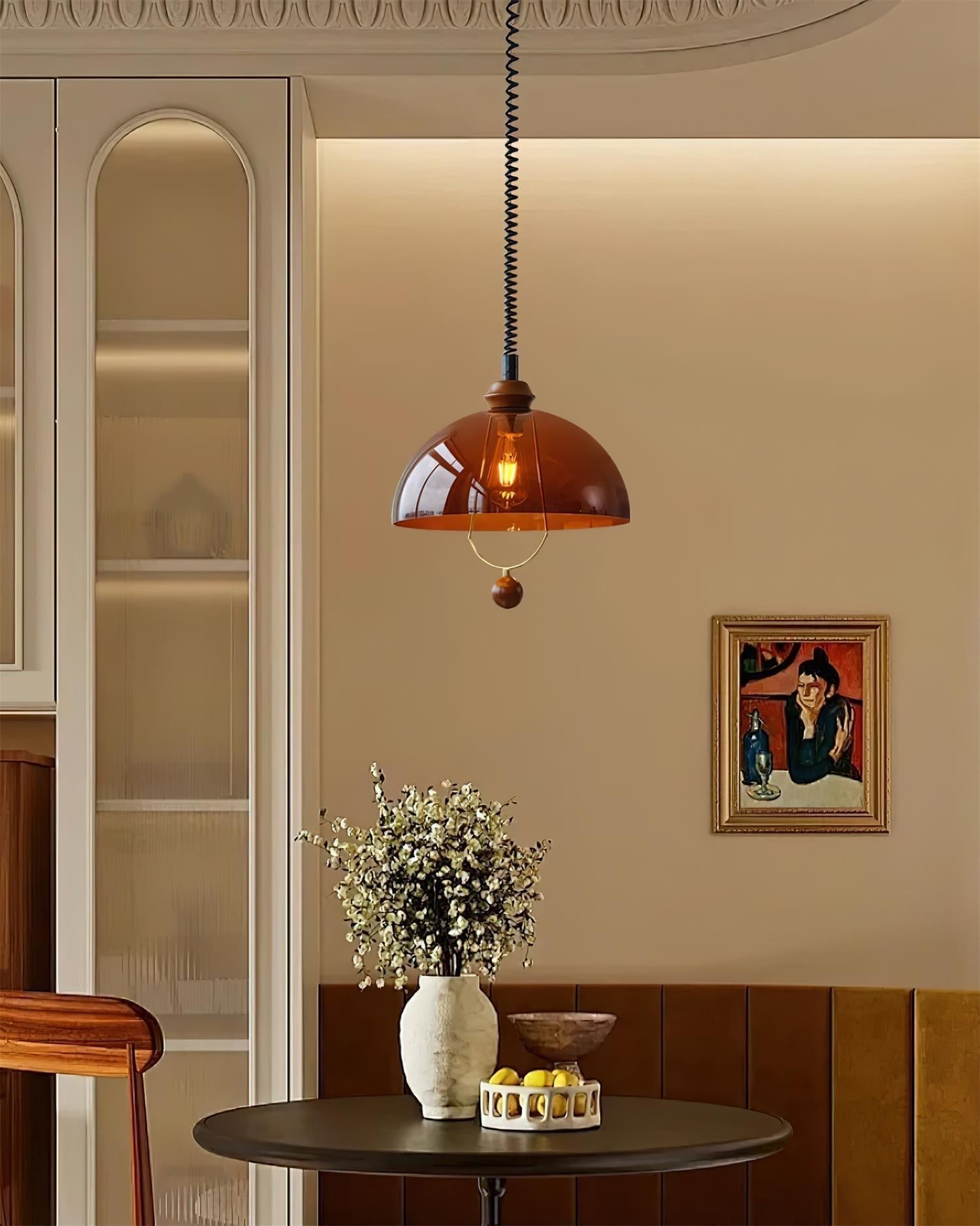 Orlena Pendelleuchte Retro Glas-Letslighting