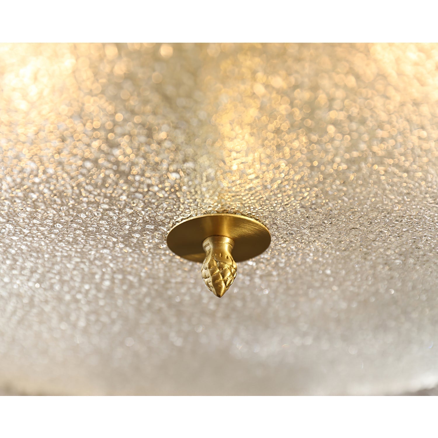 Cashaor Postmoderner Luxus Messing Glas Kronleuchter-Letslighting