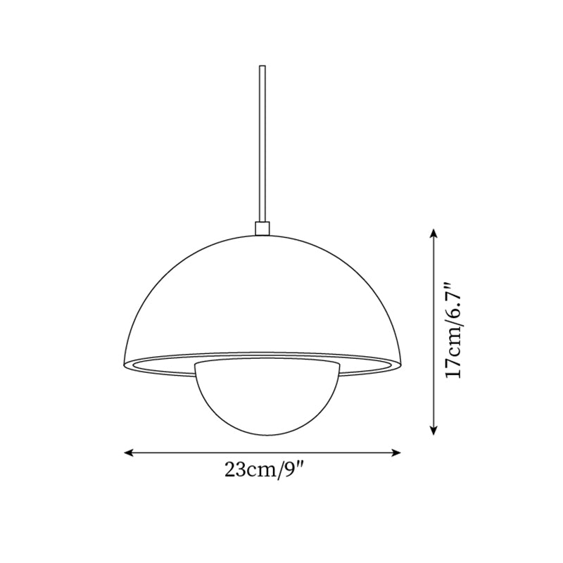 Ritta Travertine Pendant Lamp Wood - Letslighting