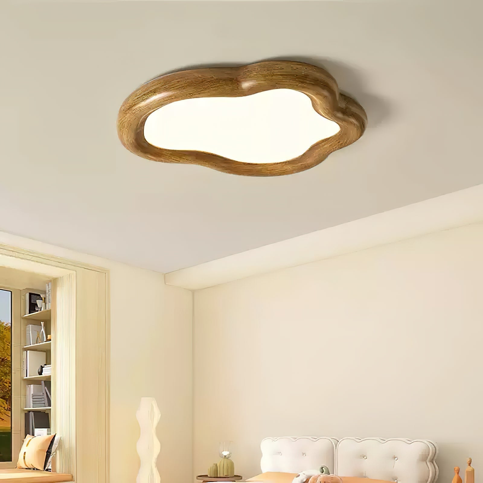 Blyno Holz Wolke Deckenleuchte-Letslighting