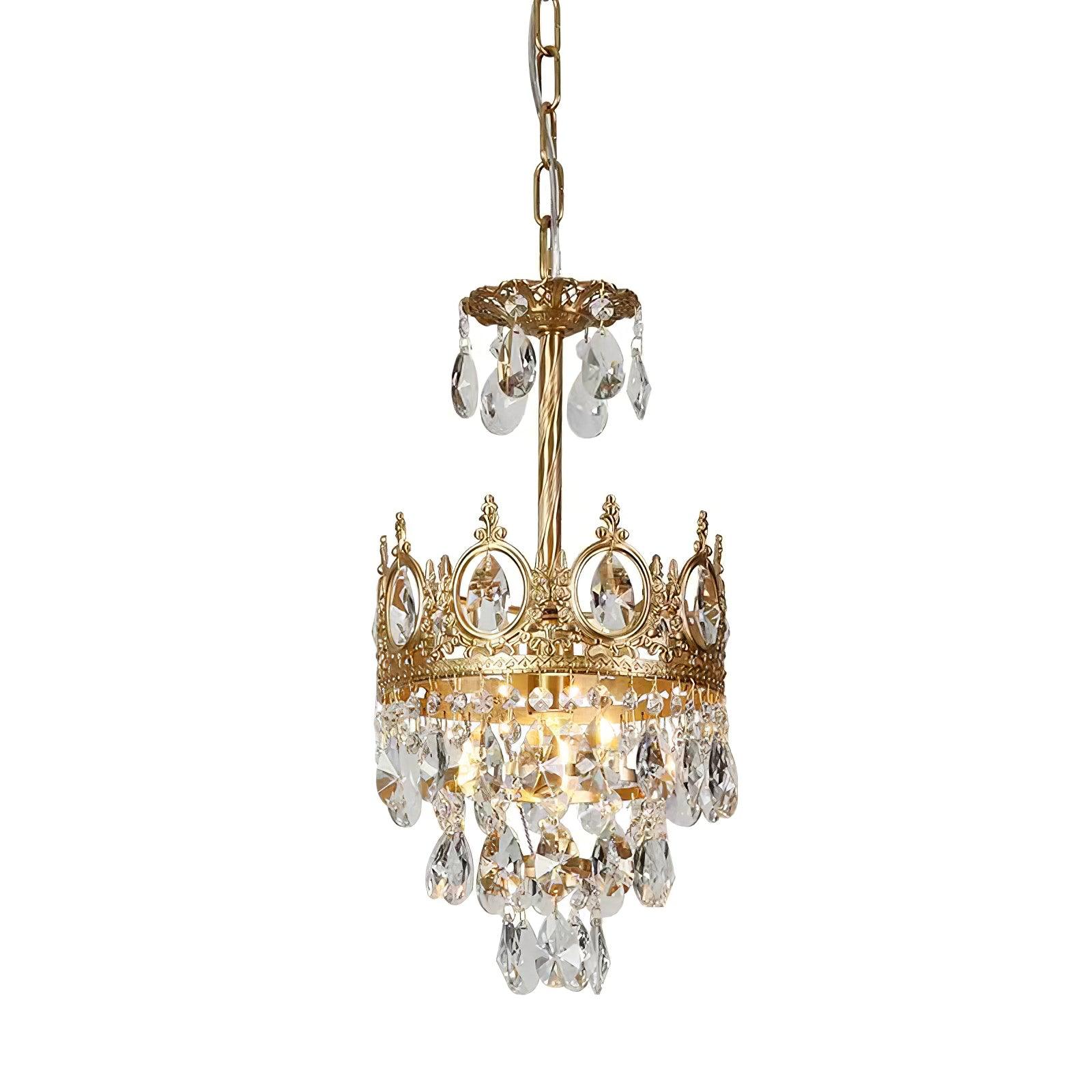 Lustra Pendelleuchte Vintage Kristalltropfen-Letslighting