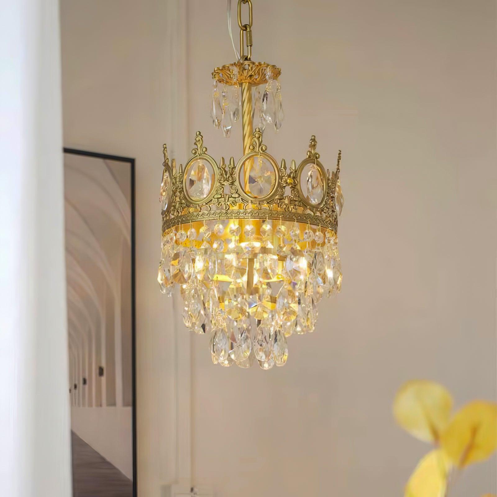 Lustra Pendelleuchte Vintage Kristalltropfen-Letslighting