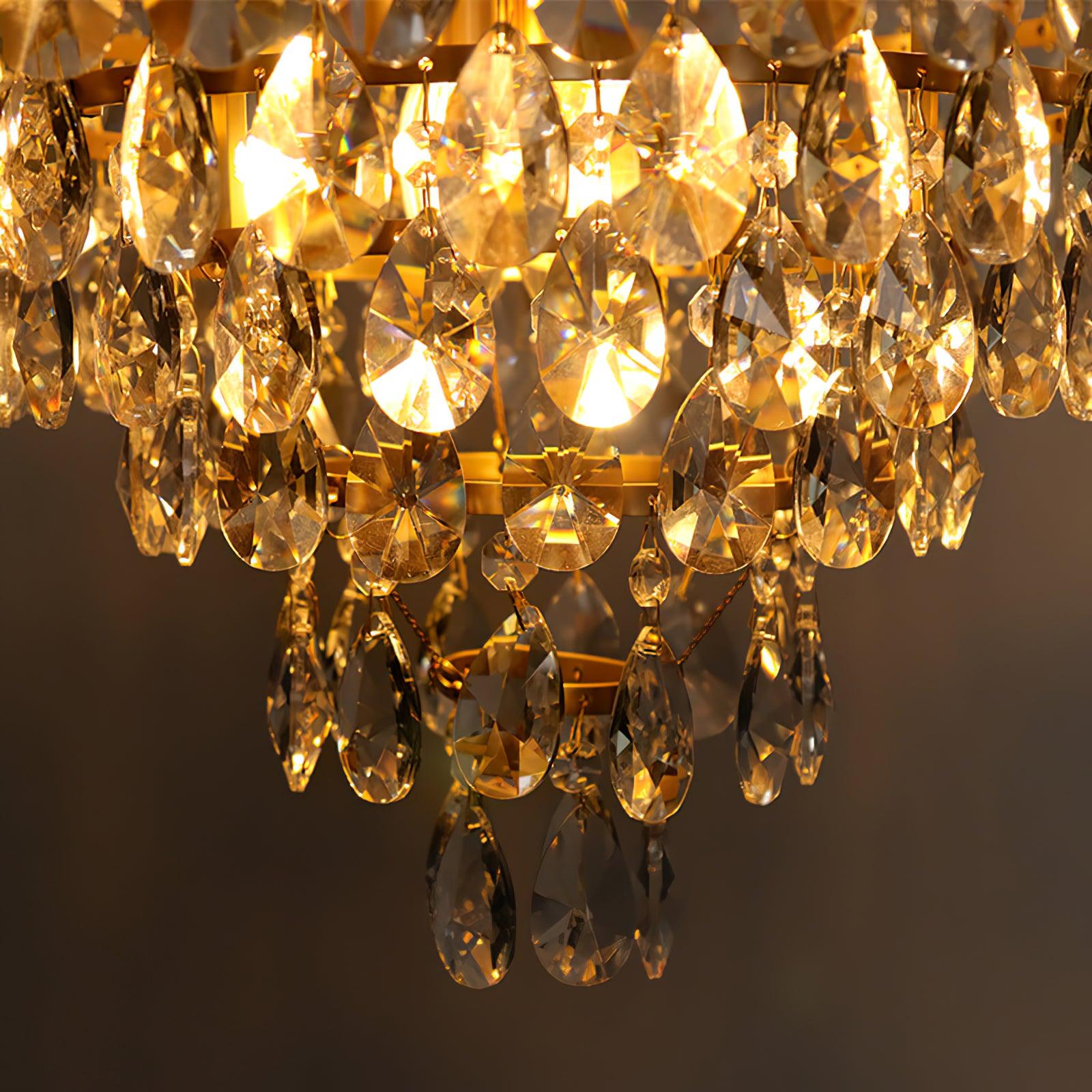Lustra Pendelleuchte Vintage Kristalltropfen-Letslighting