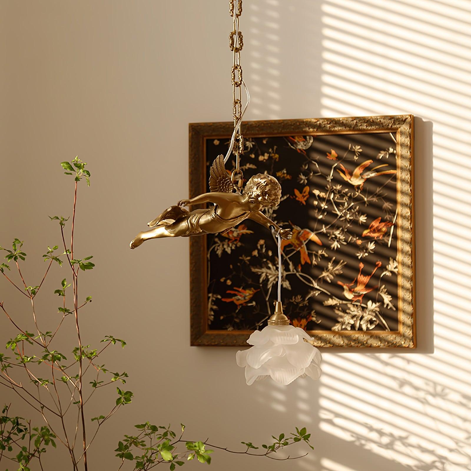 Vintage Angel Pendant Light - Blowlighting