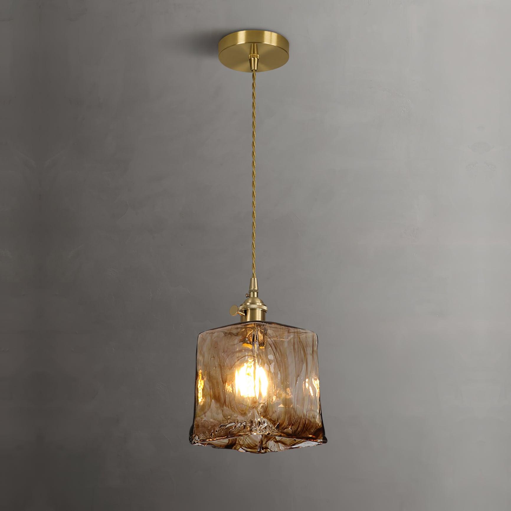 Lioracr Vintage Glas Pendelleuchte Leuchte-Letslighting