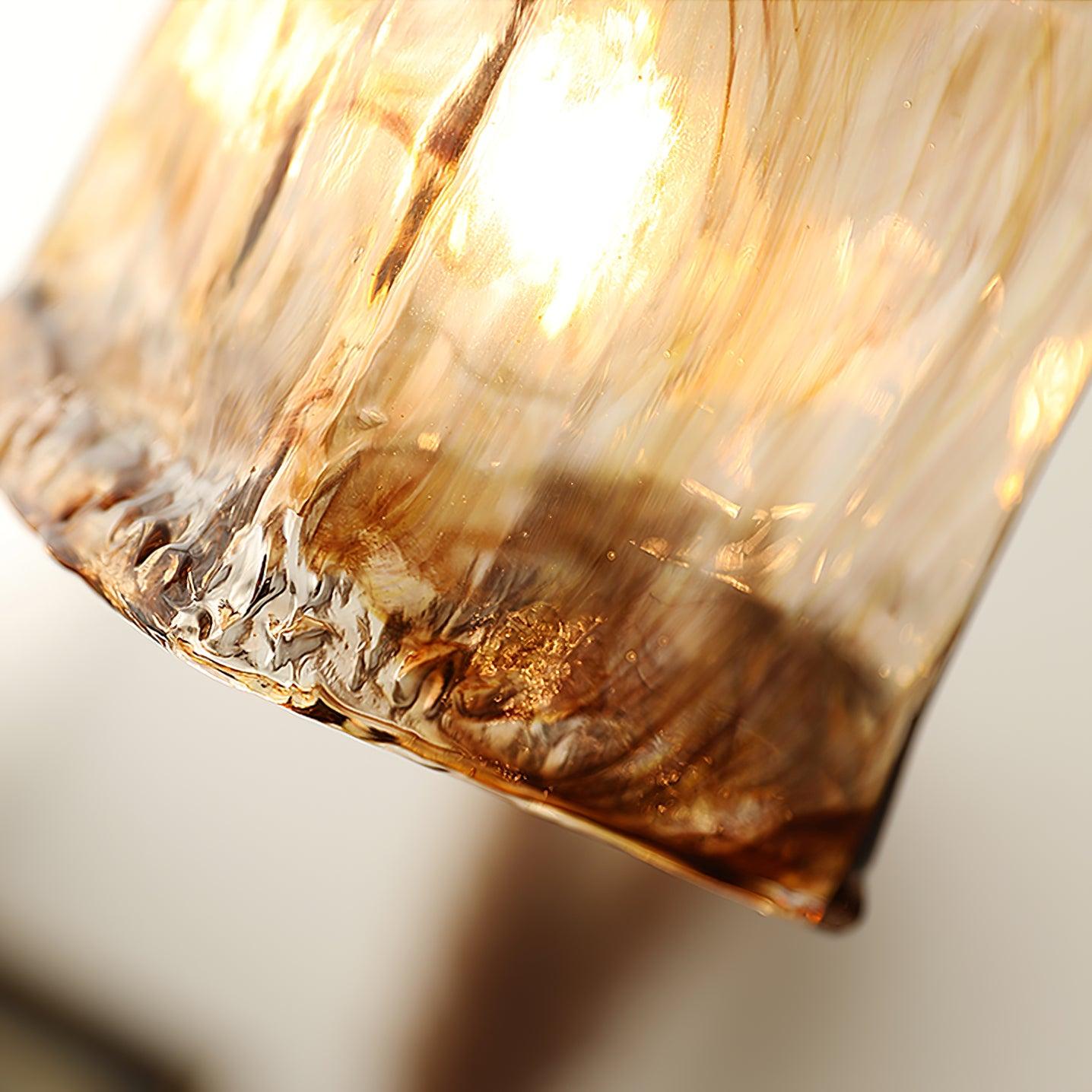 Lioracr Vintage Glas Pendelleuchte Leuchte-Letslighting