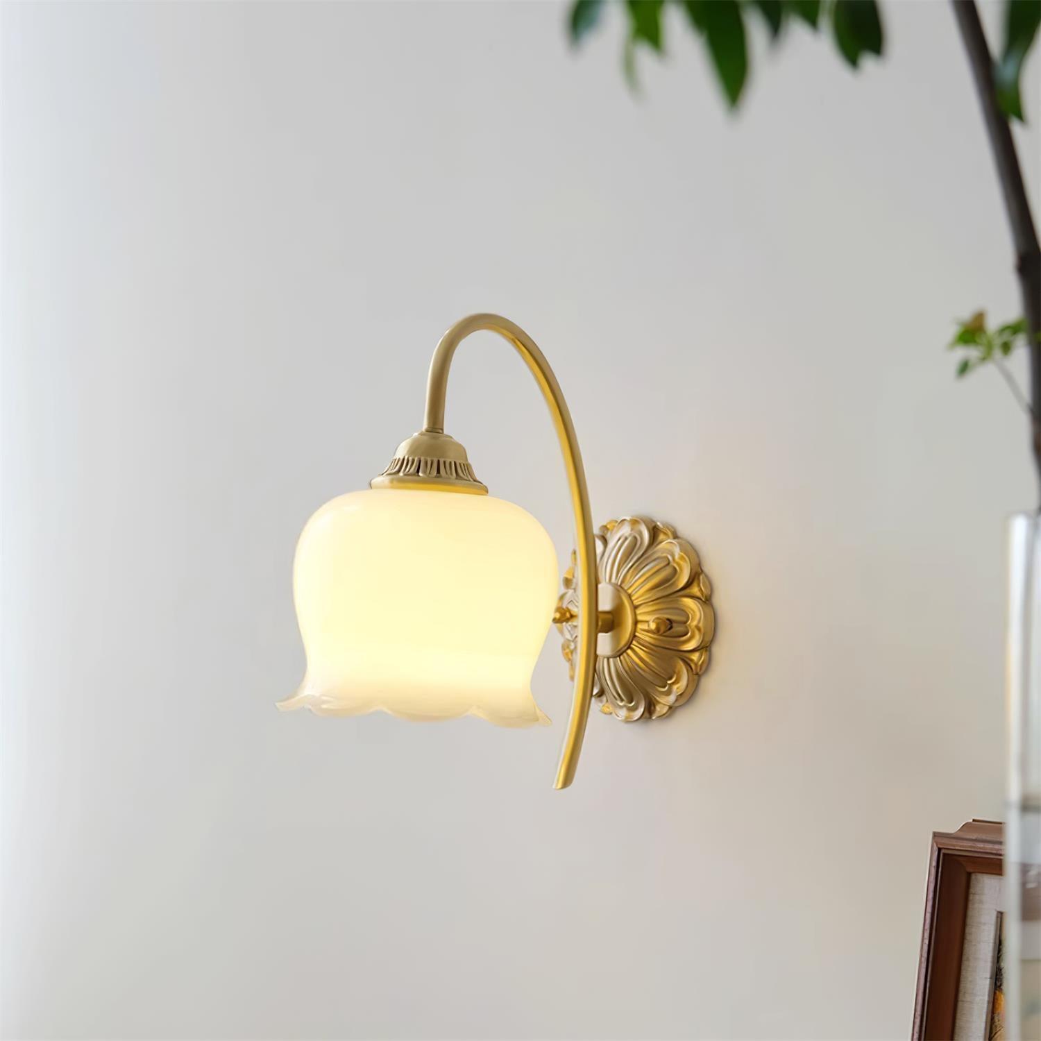 Bellora Vintage Gold Wall Lamp - Letslighting