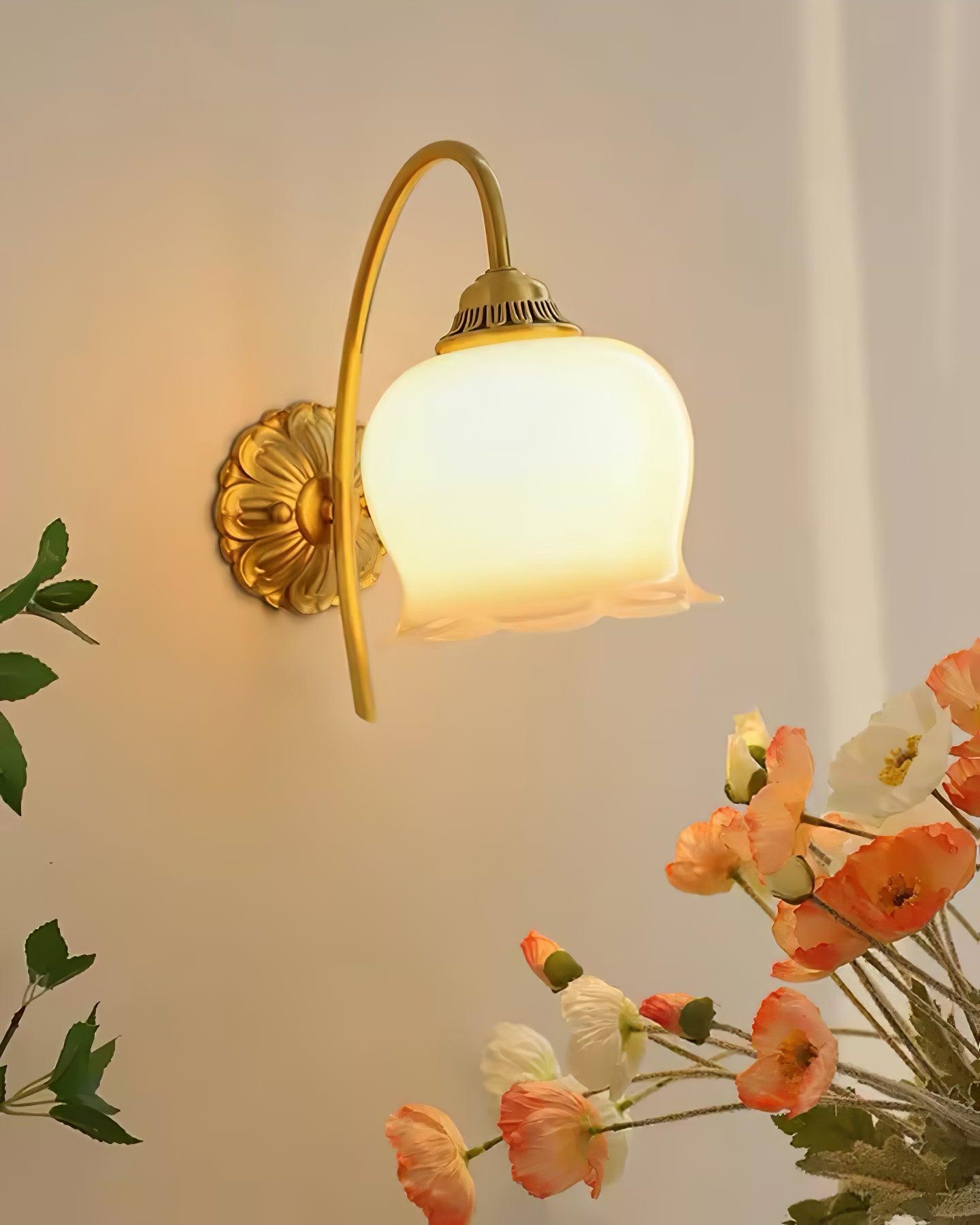 Bellora Vintage Gold Wall Lamp - Letslighting