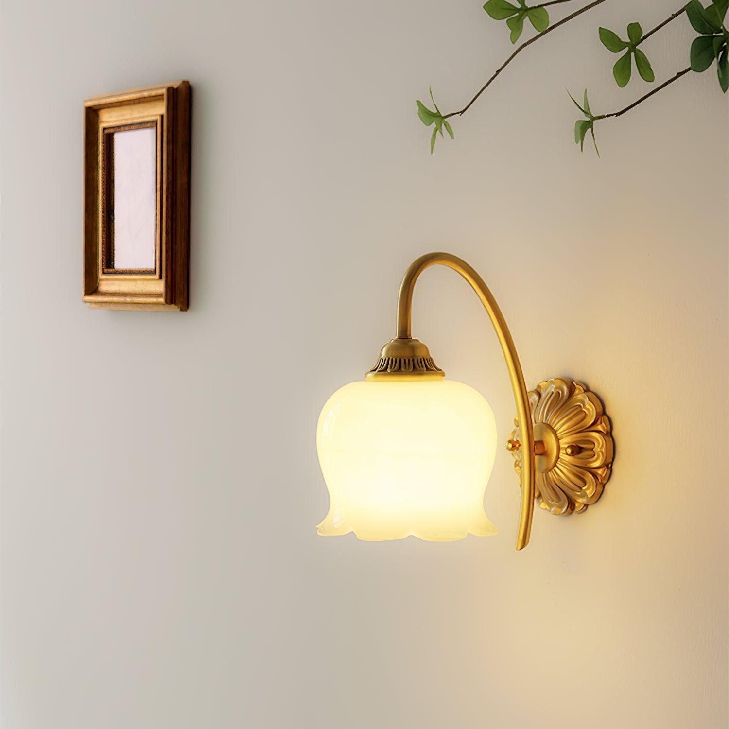 Bellora Vintage Gold Wall Lamp - Letslighting