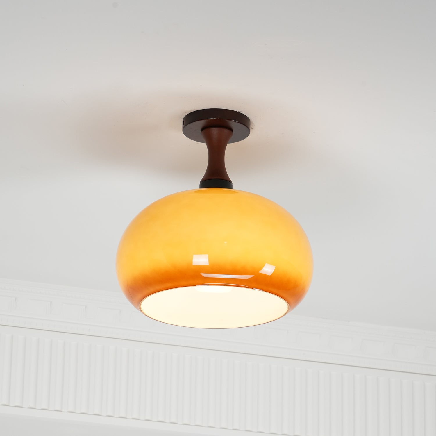 Liora Amber Glas Deckenleuchte-Letslighting