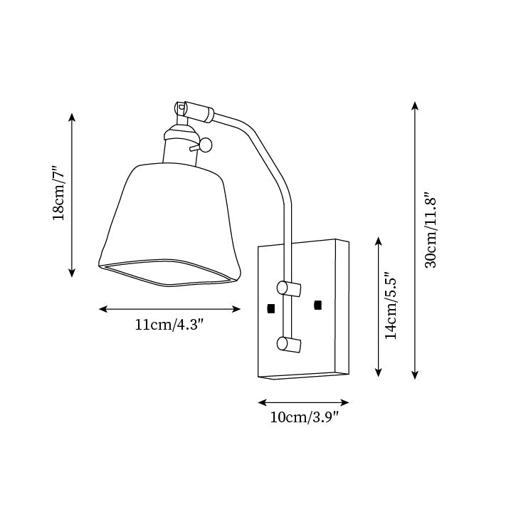 Royal Vintage Wandleuchte aus Messing und Glas-Letslighting