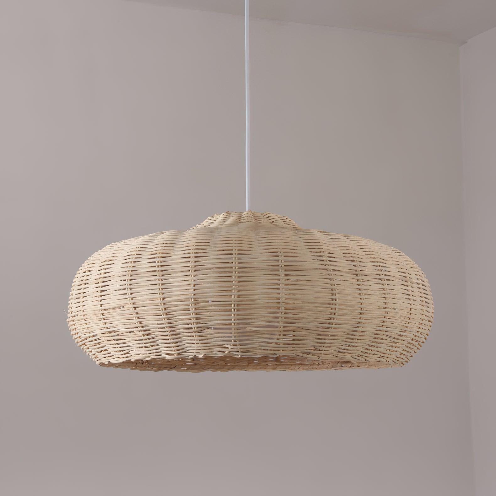 Solvice Vintage Rattan Pendelleuchte-Letslighting