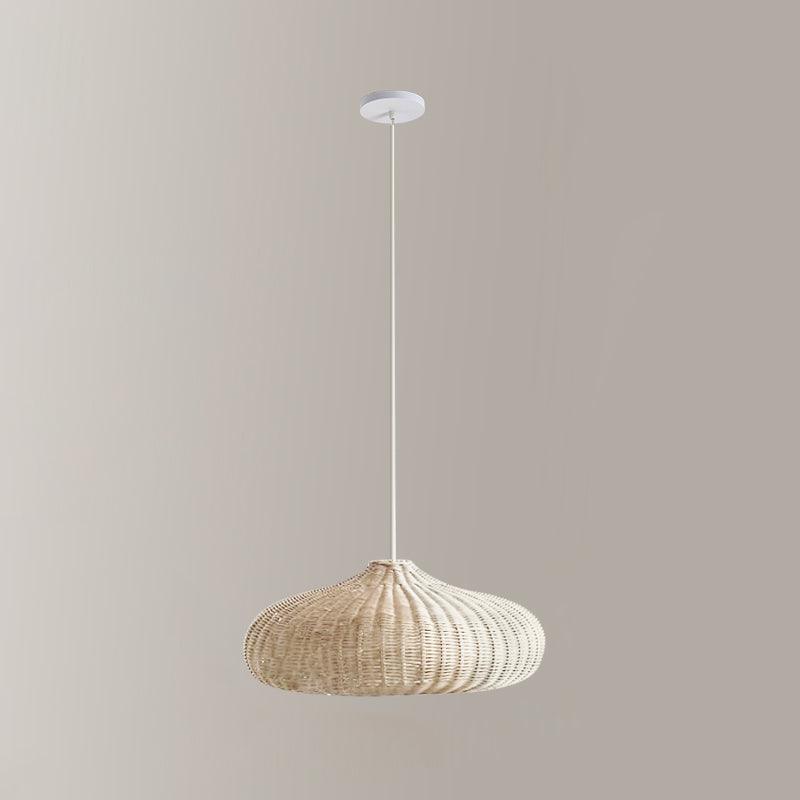 Solvice Vintage Rattan Pendelleuchte-Letslighting