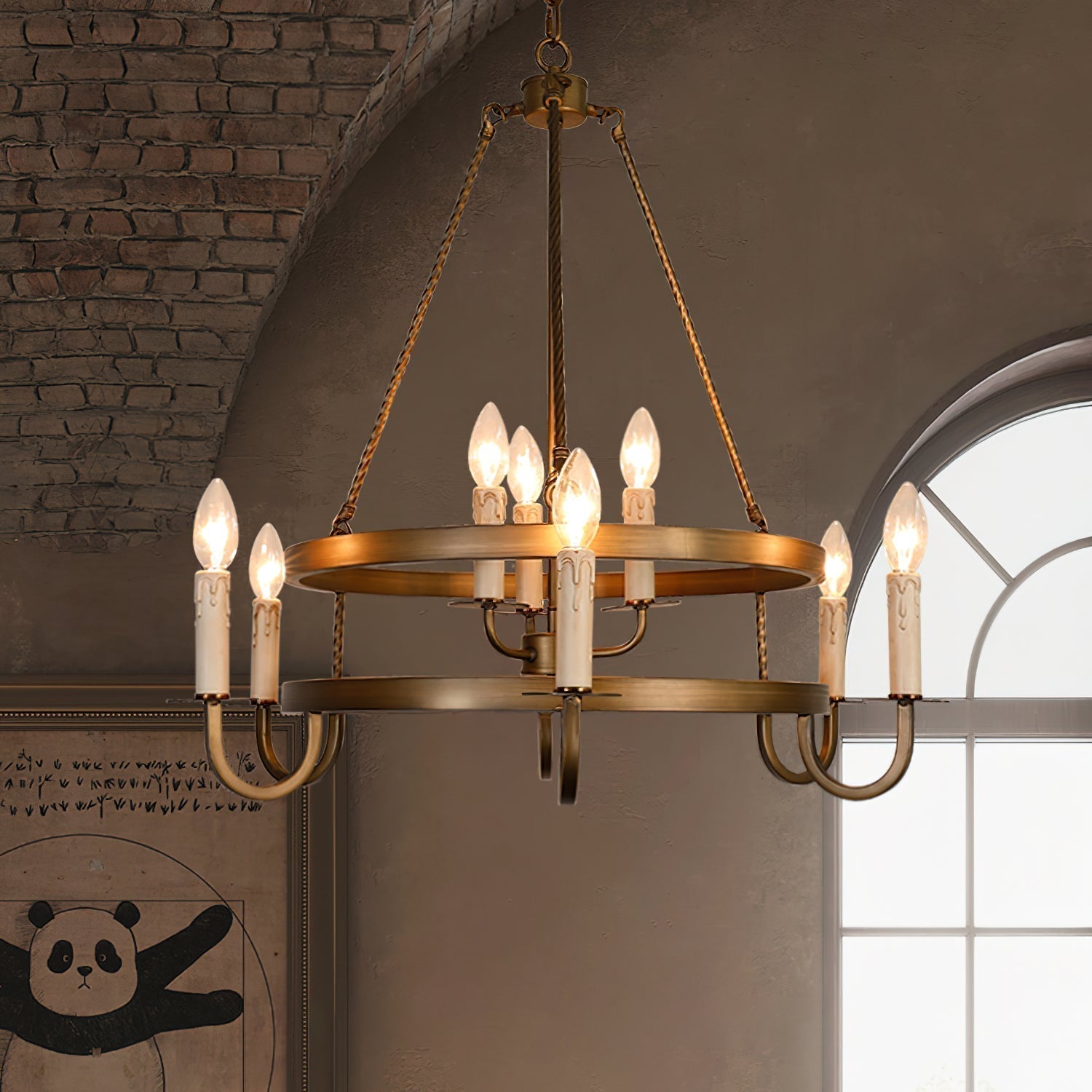 Vintara Kerzenleuchter aus Messing-Letslighting