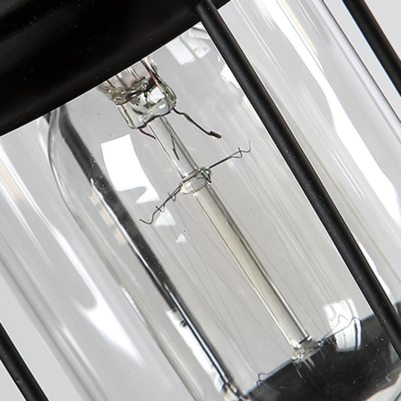 Lustra Kronleuchter Vintage Holz Glas Retro-Letslighting