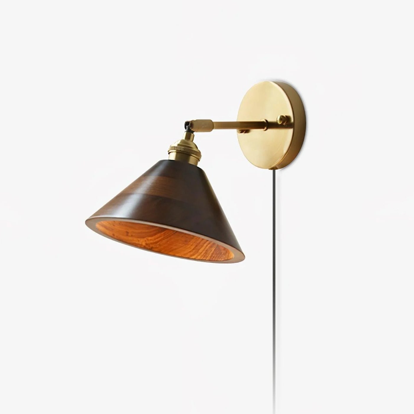 Eira Vintage-Wandleuchte mit Zugschalter
