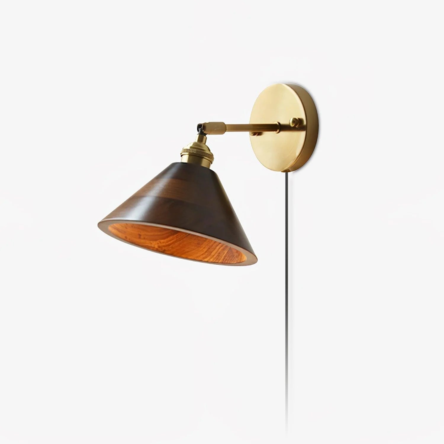 Eira Vintage-Wandleuchte mit Zugschalter