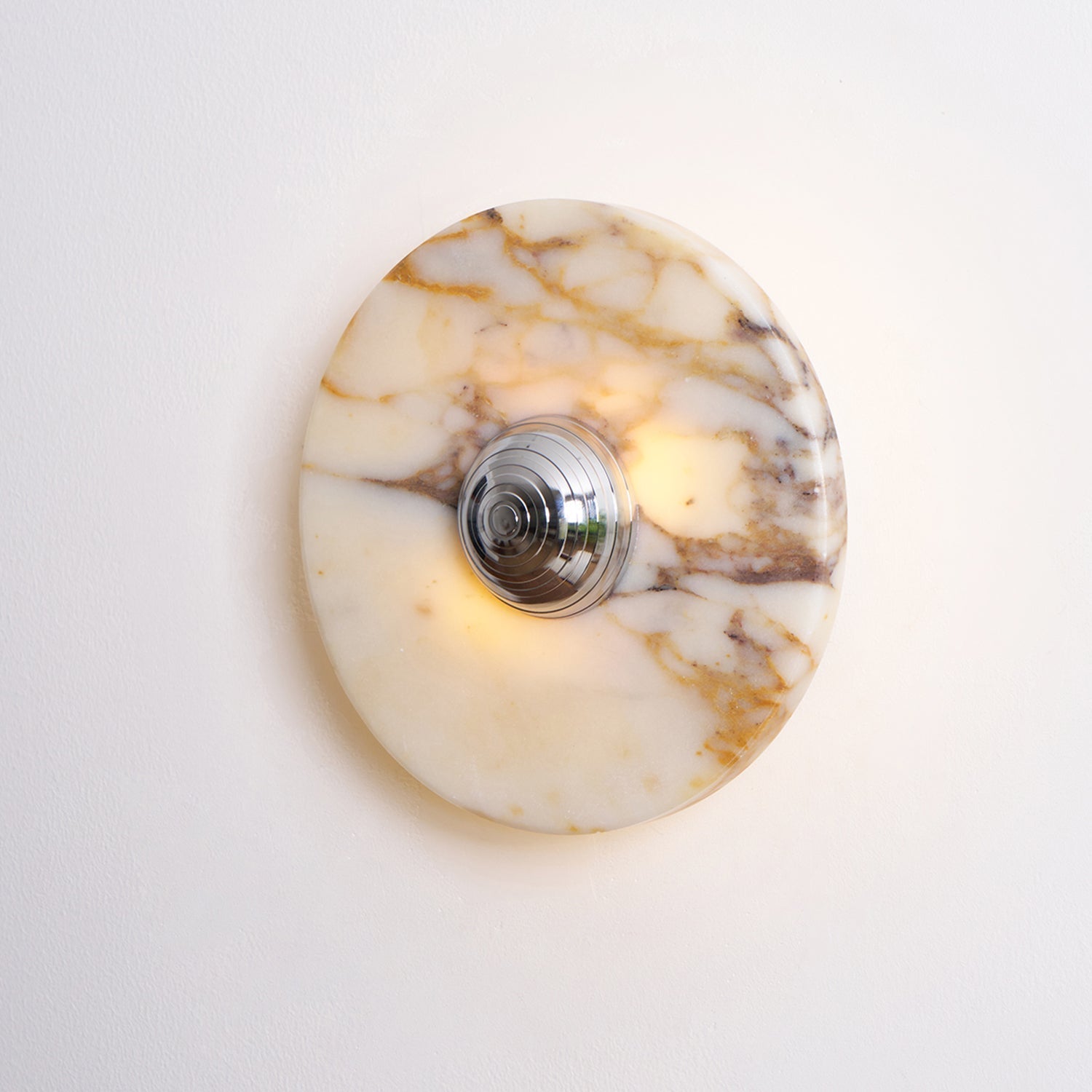 Wall Lamp Marble Disc LED Modern Light Fixture Multiple Colors - Letslighting