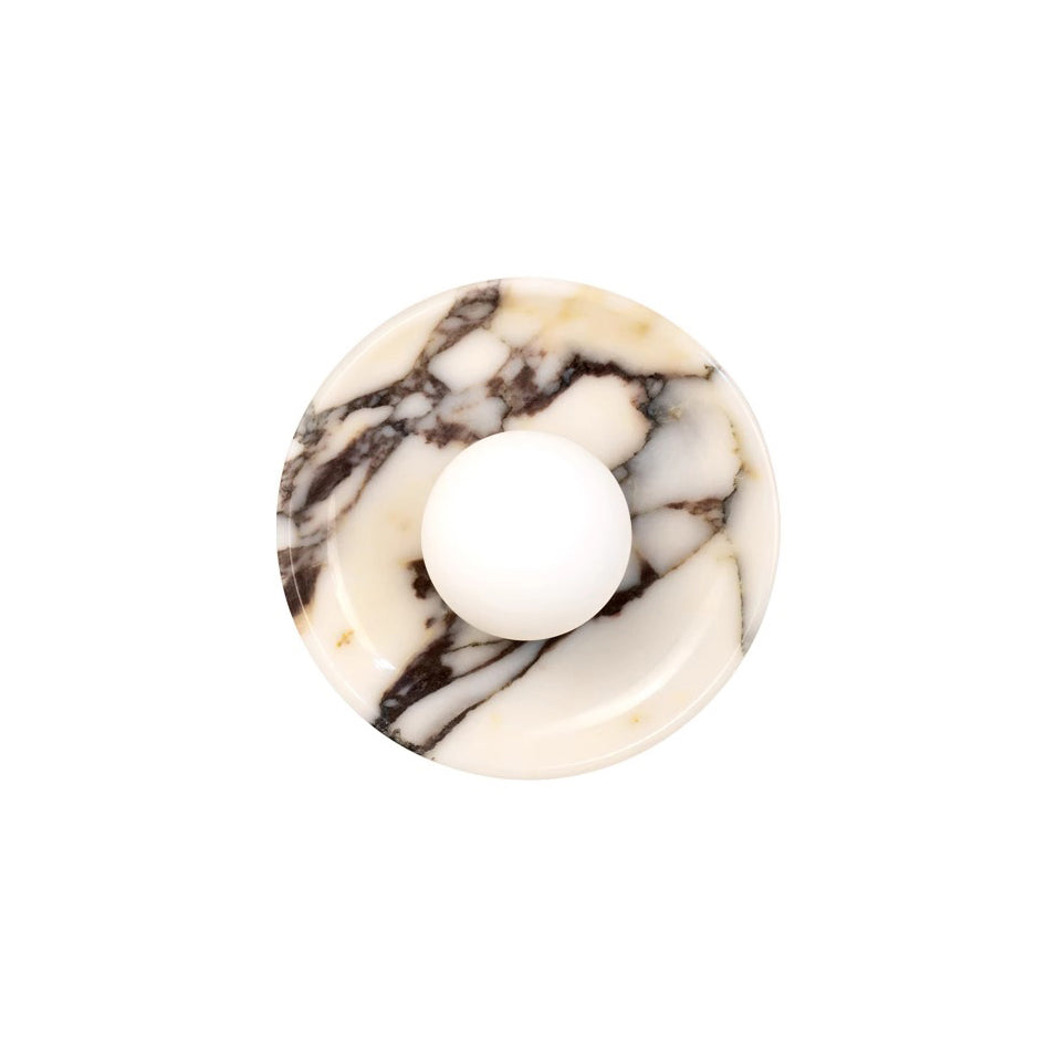 Cacariel Modern Minimalist Marble Glass Wall Lamp - Letslighting