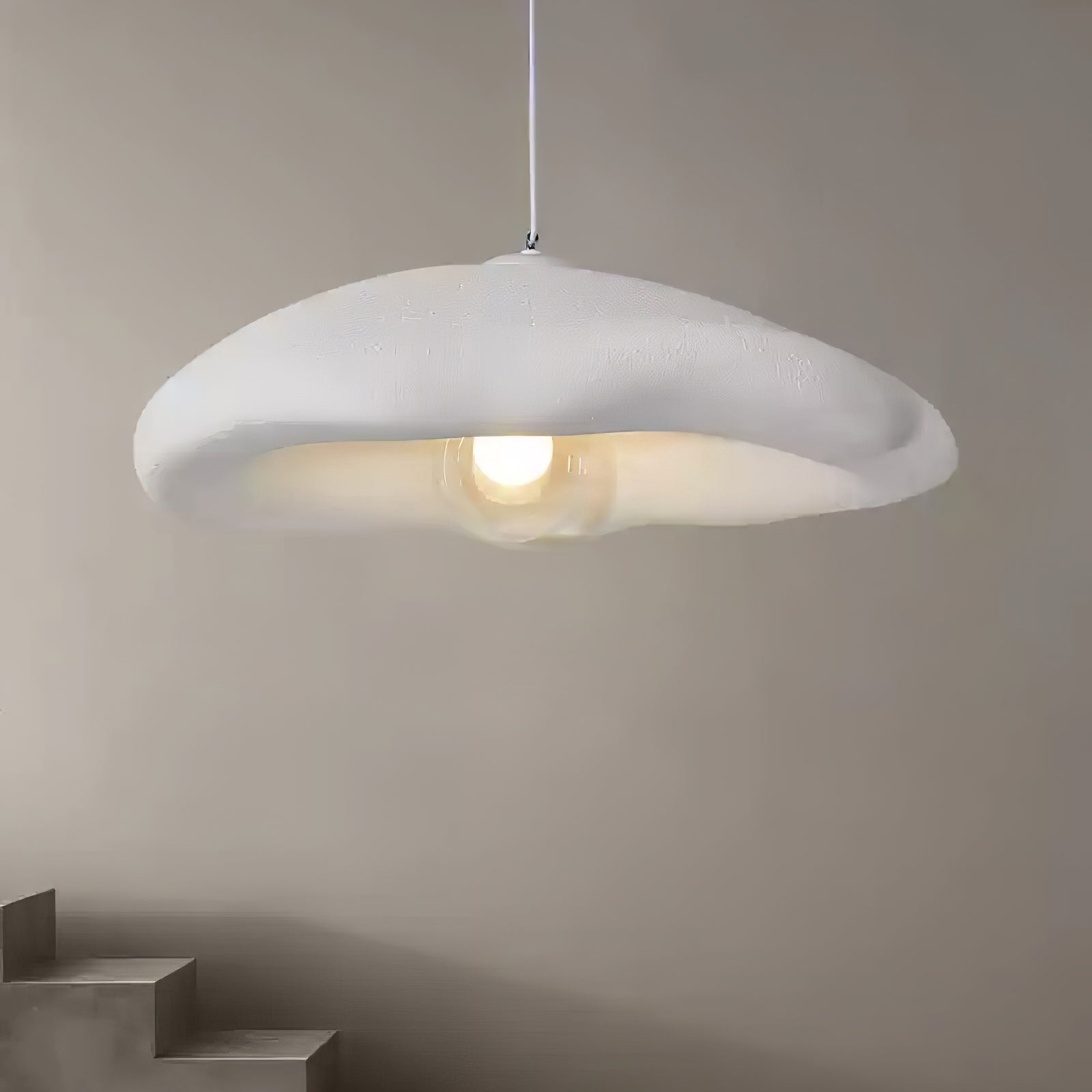 Nylire Moderne minimalistische Kunst-Pendelleuchte aus Kunststoff-Letslighting