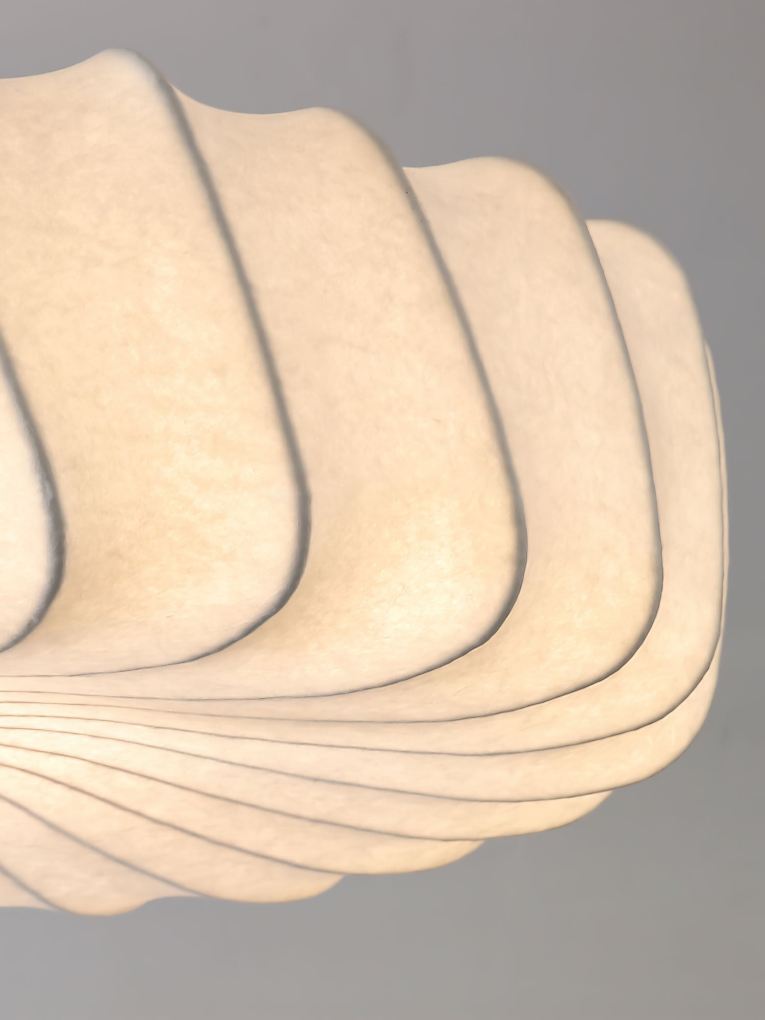 Zelore Pendelleuchte aus Bronzefarbenem Stoff mit Wirbelmuster-Letslighting