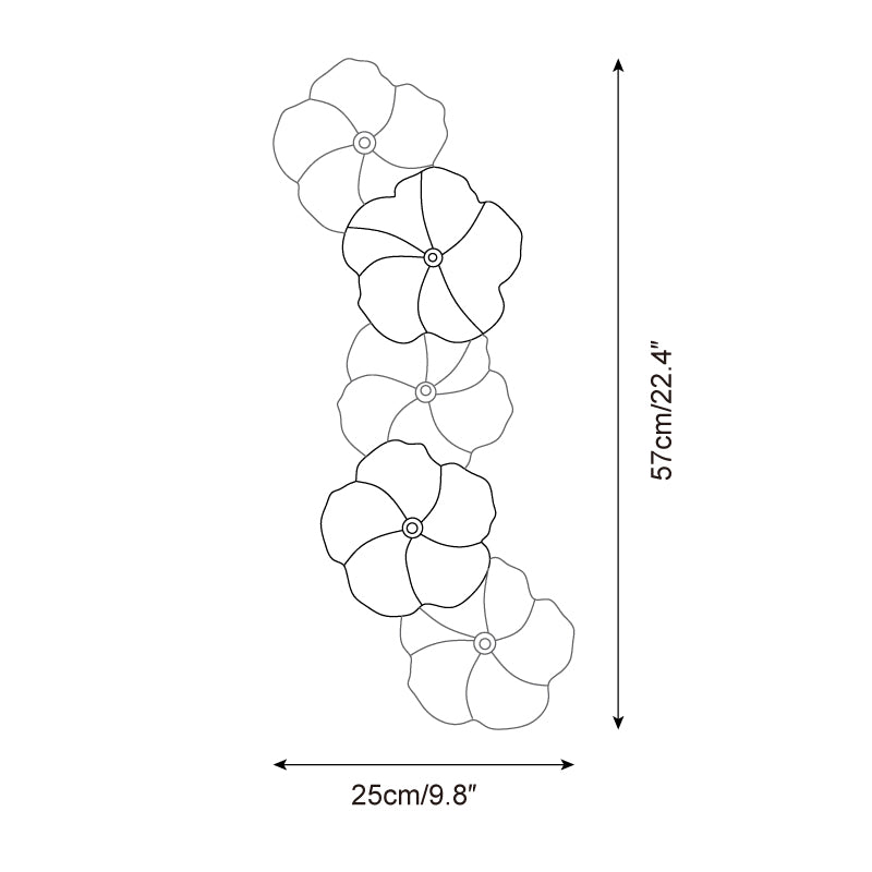 Givelle Floral Wall Lamp - Letslighting