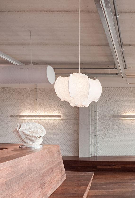 Lotus Minimalistisch Seide Pendelleuchte Lampe-Letslighting