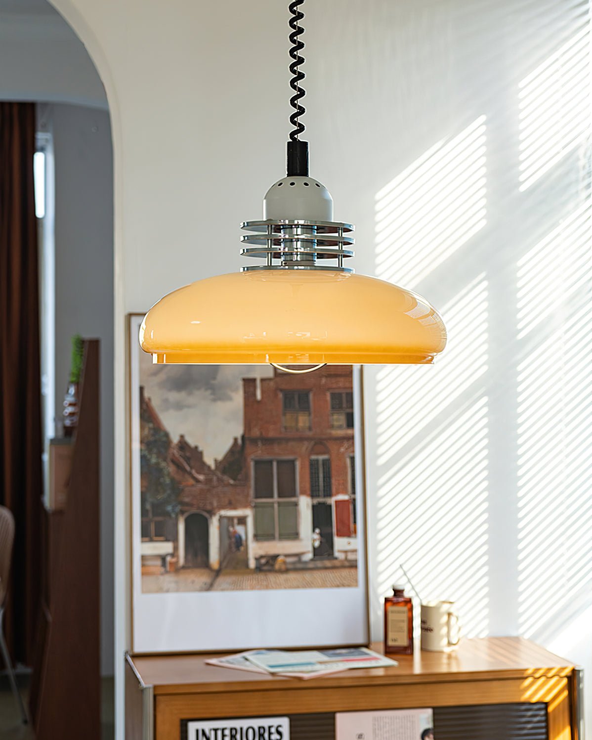 Ulaearae Nordische Kunst-Klassik-Glas-Anhängerlampe-Letslighting