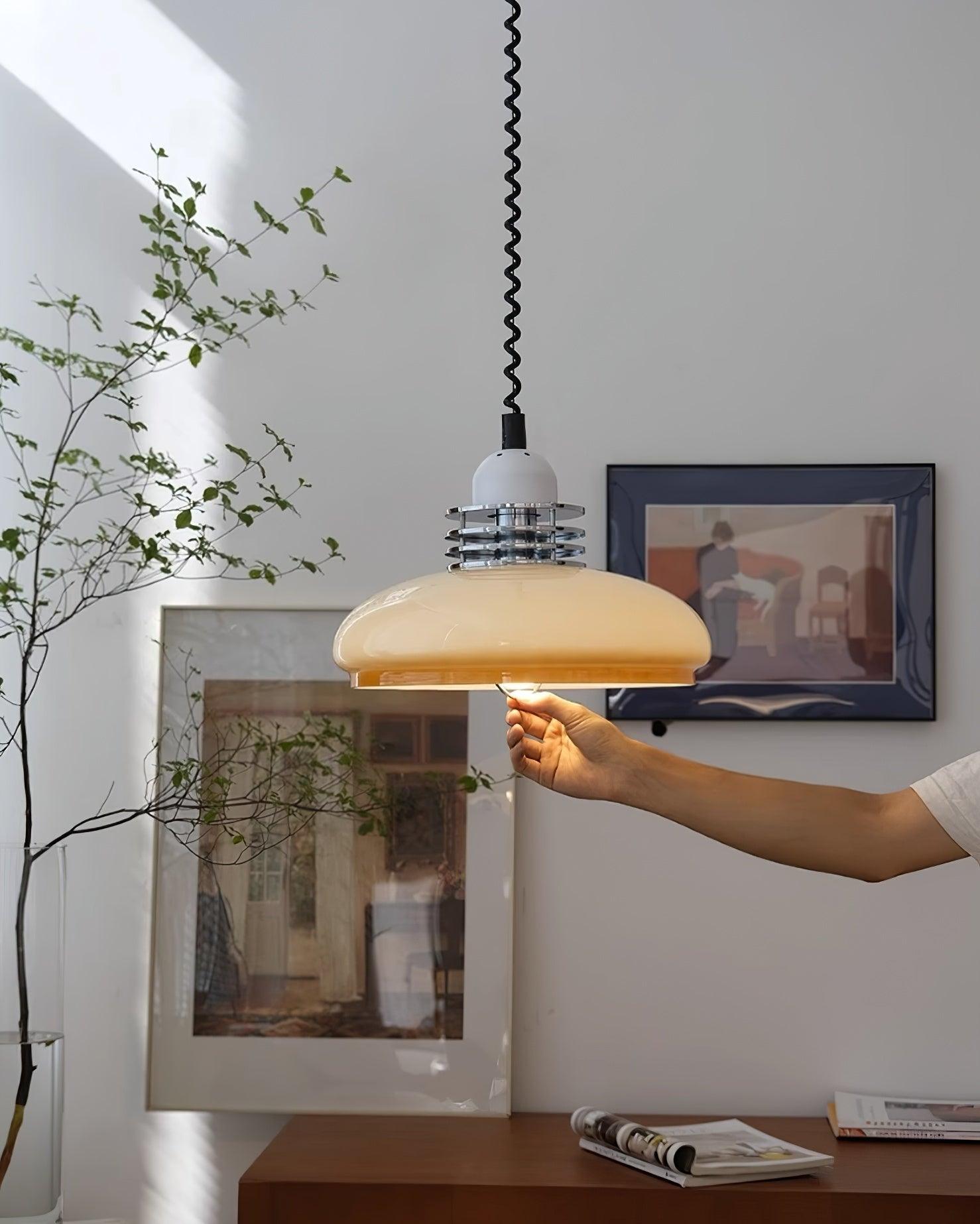 Ulaearae Nordische Kunst-Klassik-Glas-Anhängerlampe-Letslighting