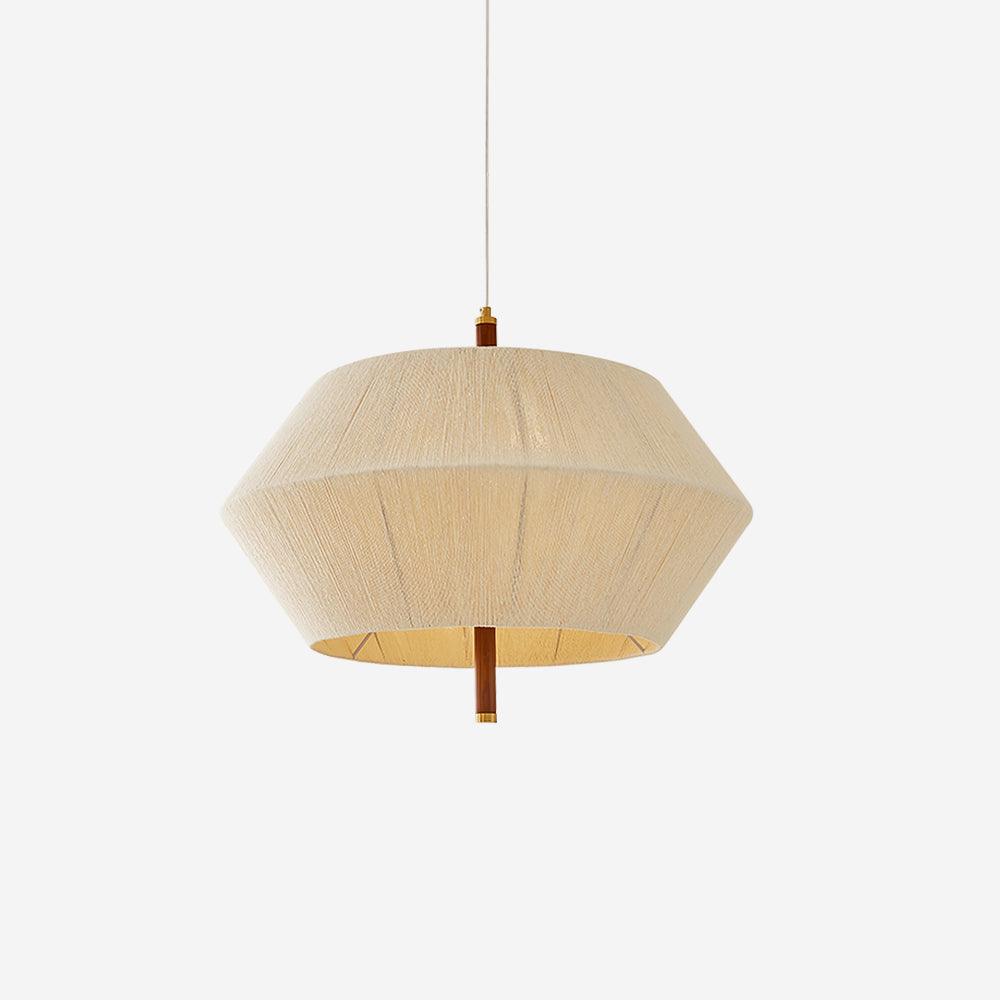 Pendelleuchte Baumwollfaden Schirm Natur-Letslighting
