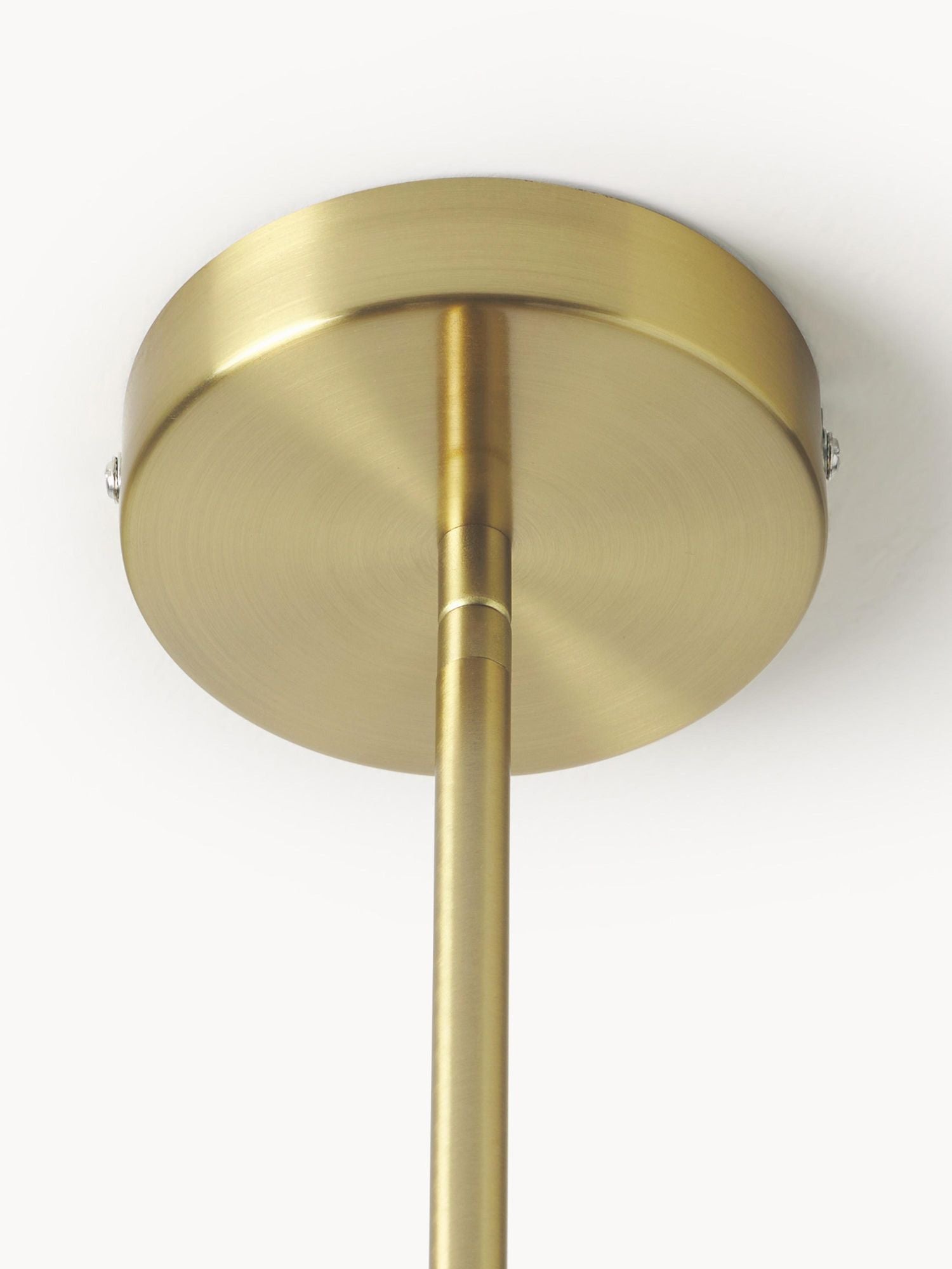 Ivraeus Industrieller Vintage Kronleuchter aus Messing und Glas-Letslighting