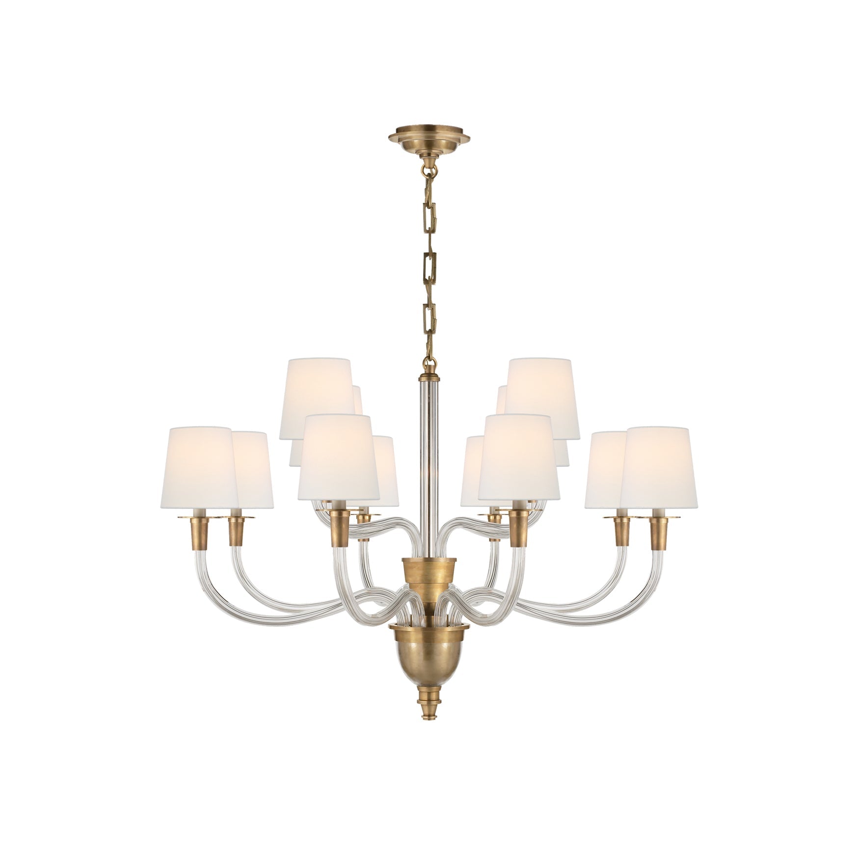 Syvinor Postmodern Luxury Crystal Fabric Chandelier - Letslighting