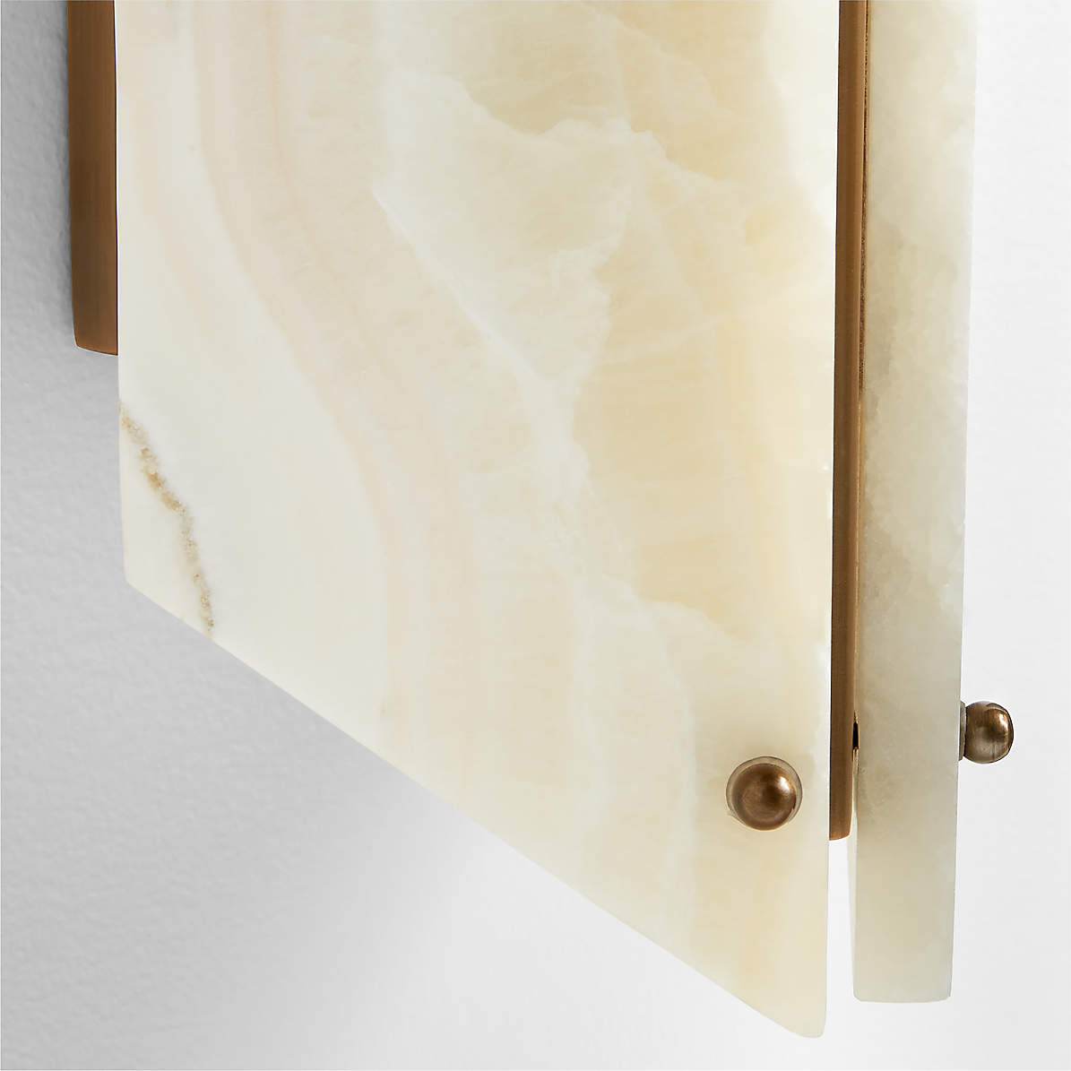 Elaeira Stein Alabaster Wandleuchte-Letslighting