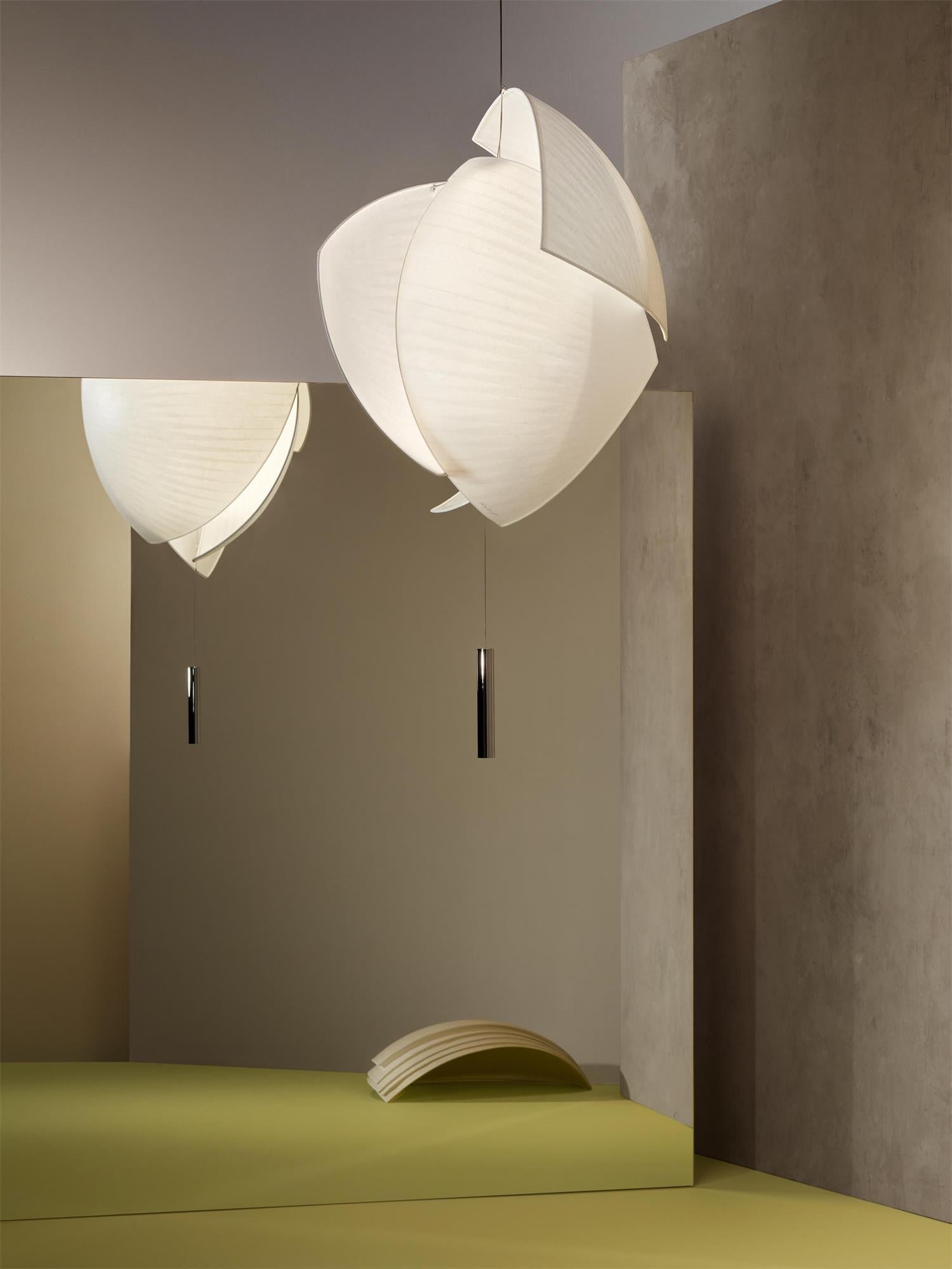 Osilora Eleganz Stoff Pendelleuchte-Letslighting