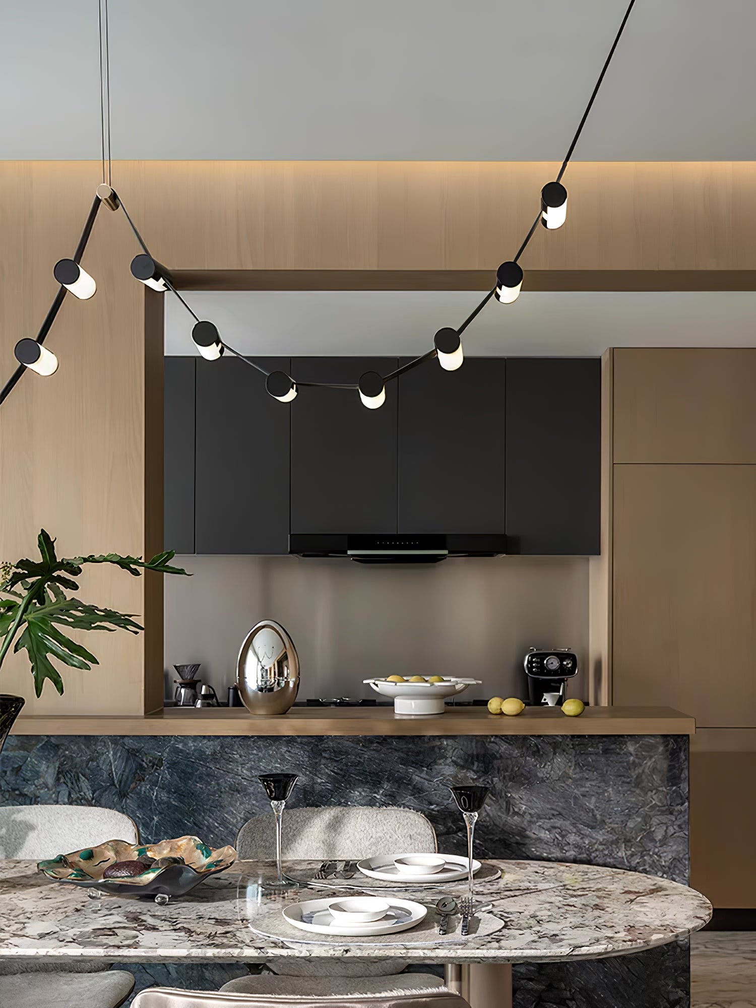 Flexura Modulare Schienenpendelleuchte-Letslighting
