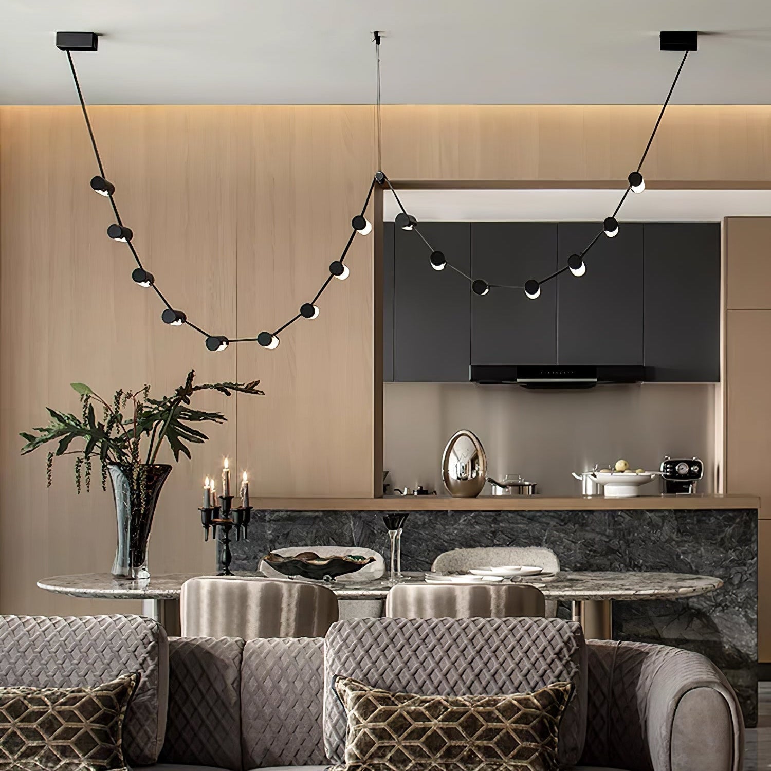 Flexura Modulare Schienenpendelleuchte-Letslighting