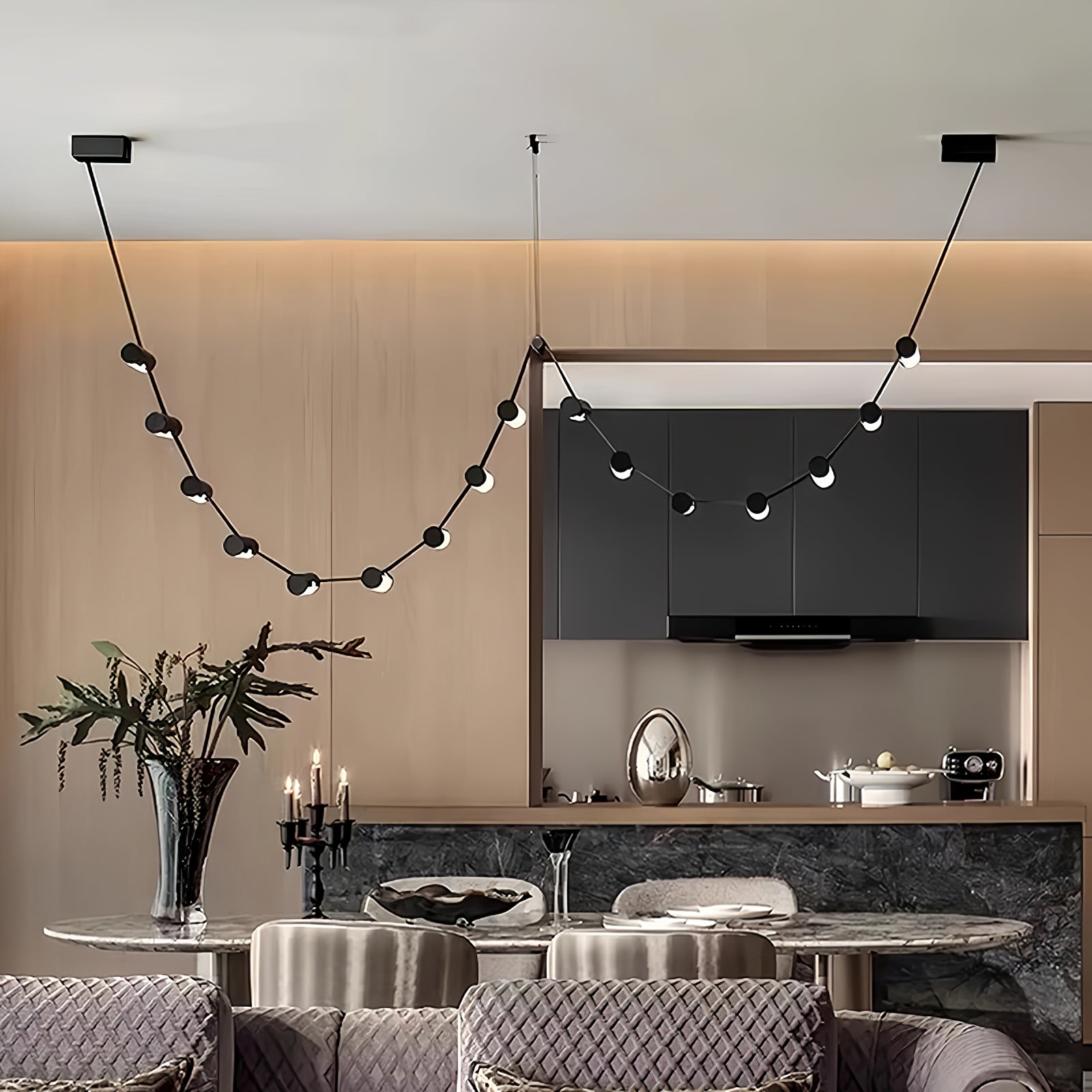 Flexura Modulare Schienenpendelleuchte-Letslighting
