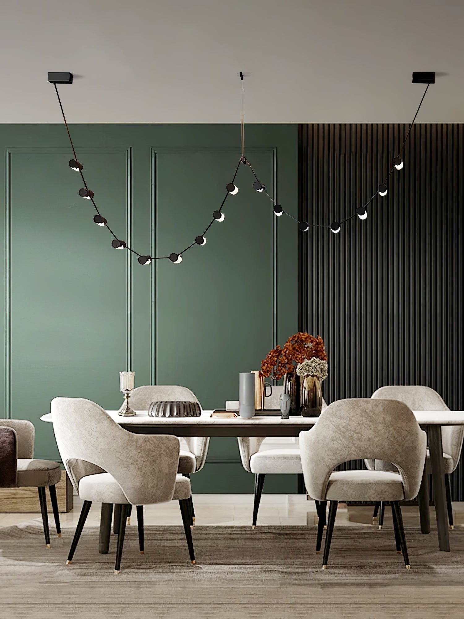 Flexura Modulare Schienenpendelleuchte-Letslighting