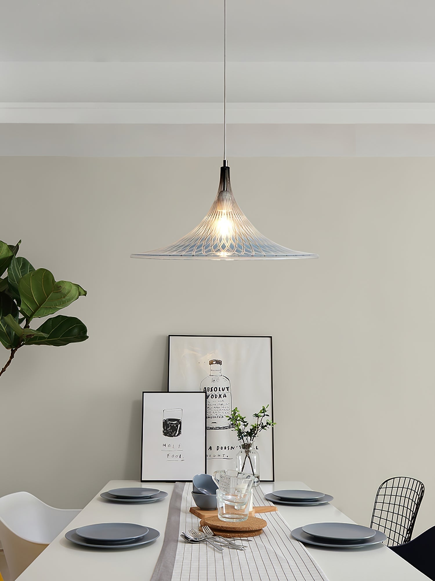 Calire Premium Pendelleuchte im Nordischen Stil-Letslighting