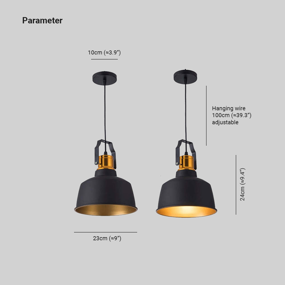 Silva Vintage Retro Industrielle LED Pendelleuchten Esszimmer