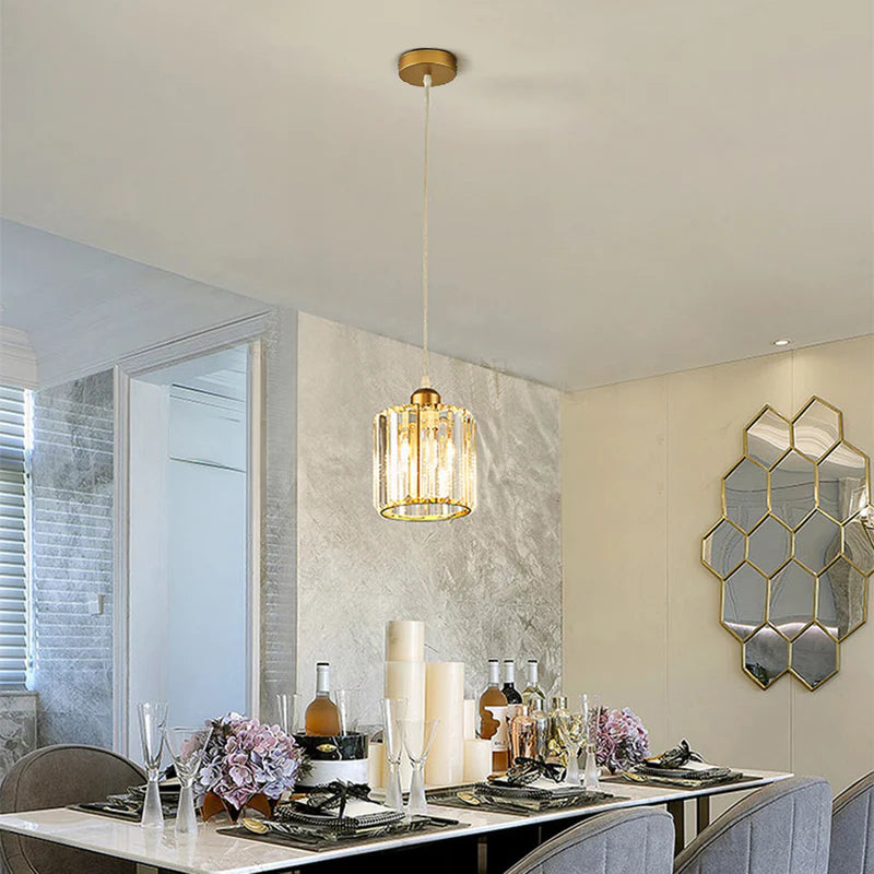 Herbert Modern Rund/Quadrat LED Pendelleuchte Schwarz/Gold Wohnzimmer/Küche