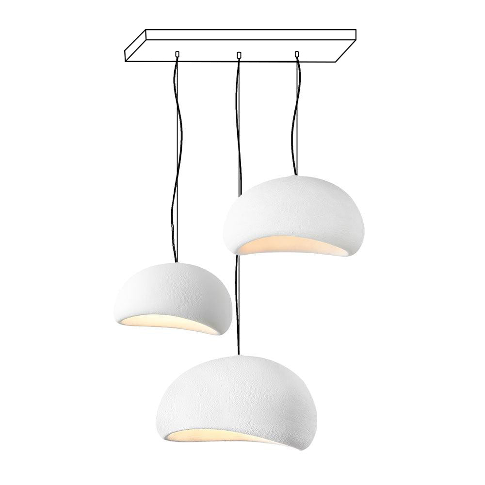 Lustra Kronleuchter Rau Kombination Wabi-Sabi-Letslighting
