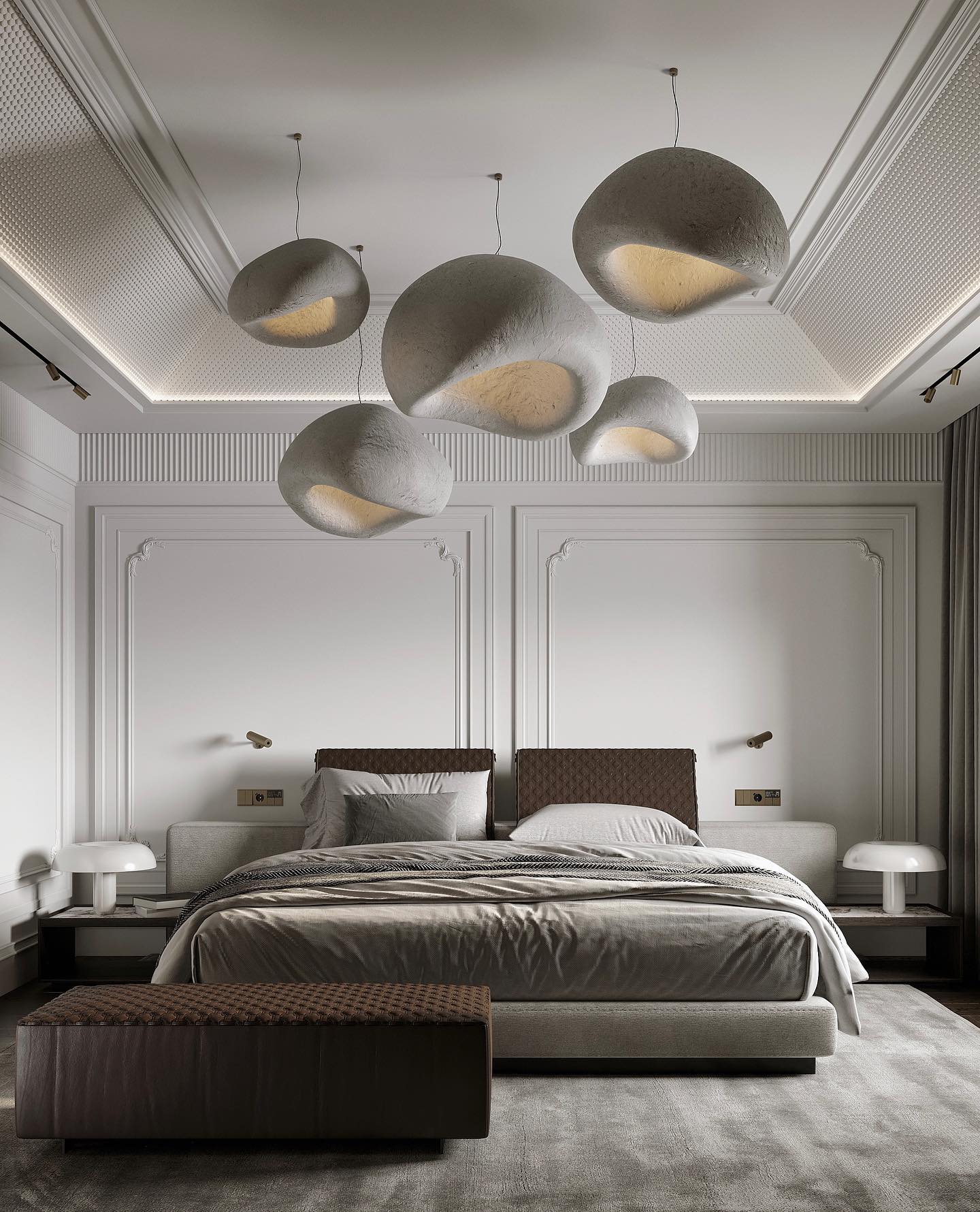 Lustra Kronleuchter Rau Kombination Wabi-Sabi-Letslighting